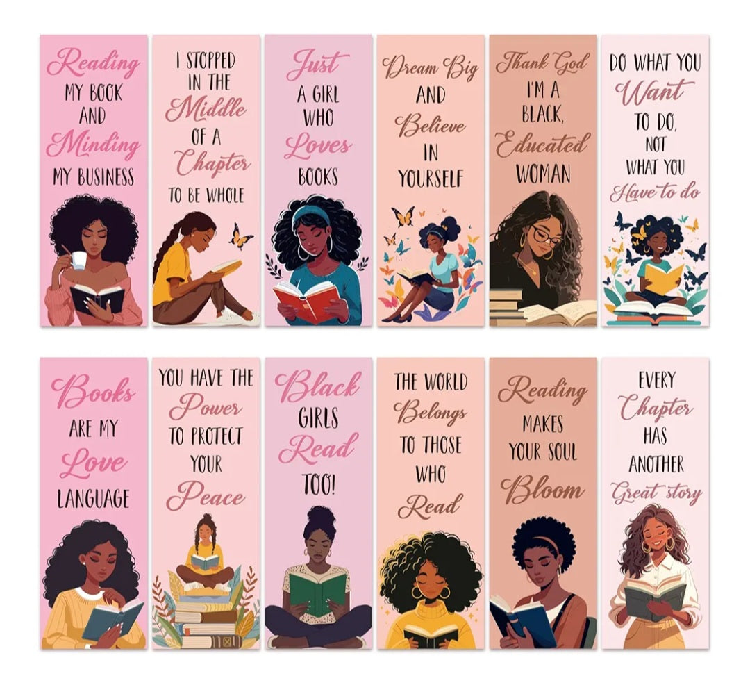 Black Girls Bookmark