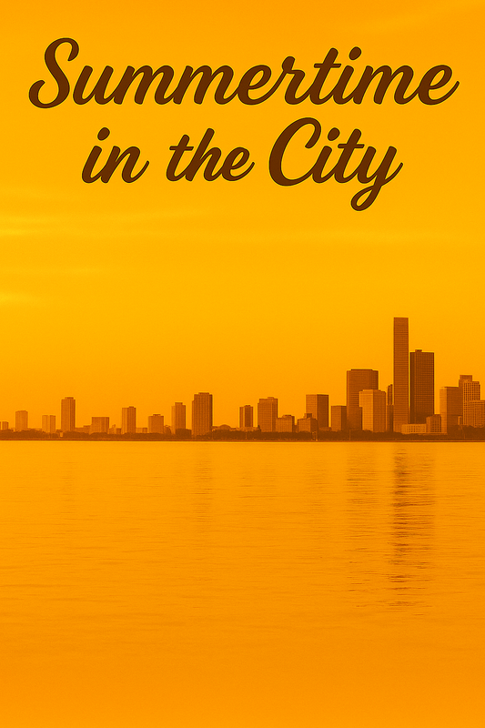 Summertime in the City- Unsigned Paperback